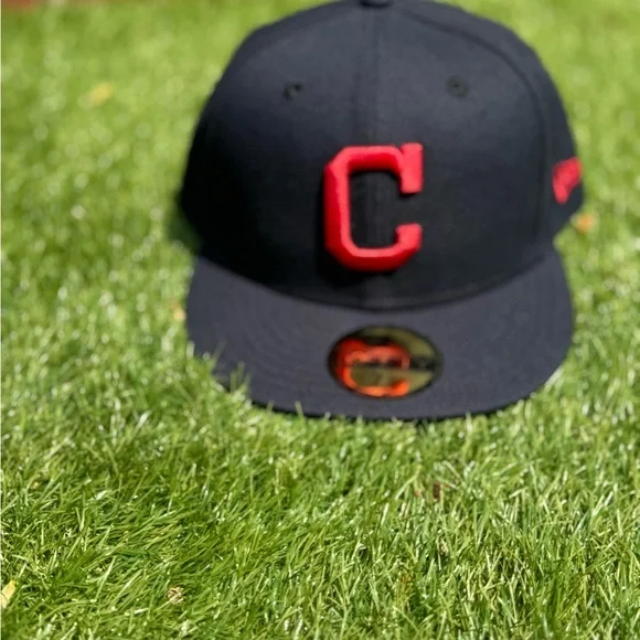 New Era 59Fifty Cleveland Indians Fitted Hat | Size 7 1/2 - Picture 6 of 11